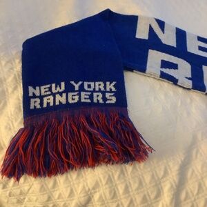 New York Rangers Knit Scarf NHL Unisex